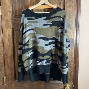 Camouflage sweater